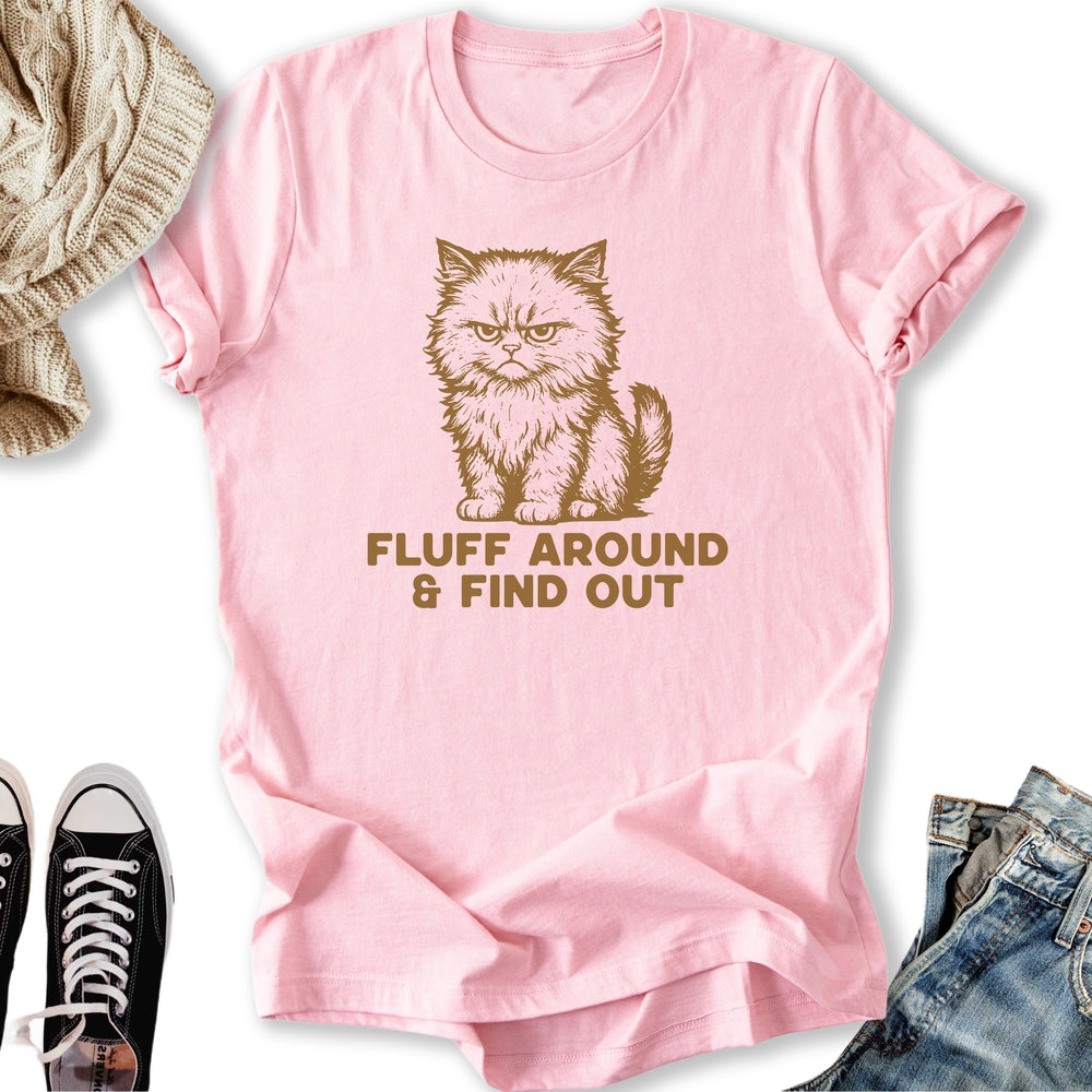 Fluff Around Cat Classic Tee