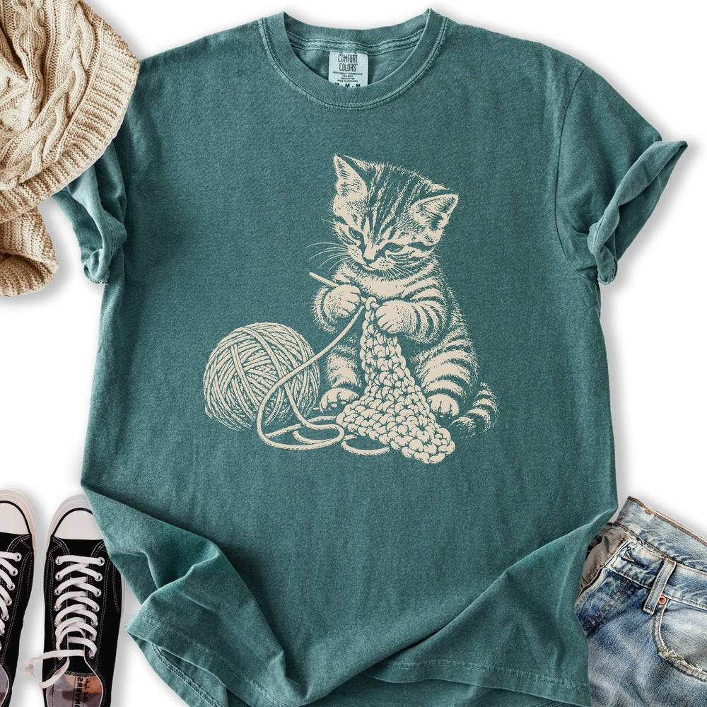 Crochet Kitten Relaxed Tee