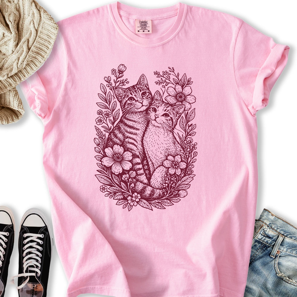Wildflower Cats T-Shirt