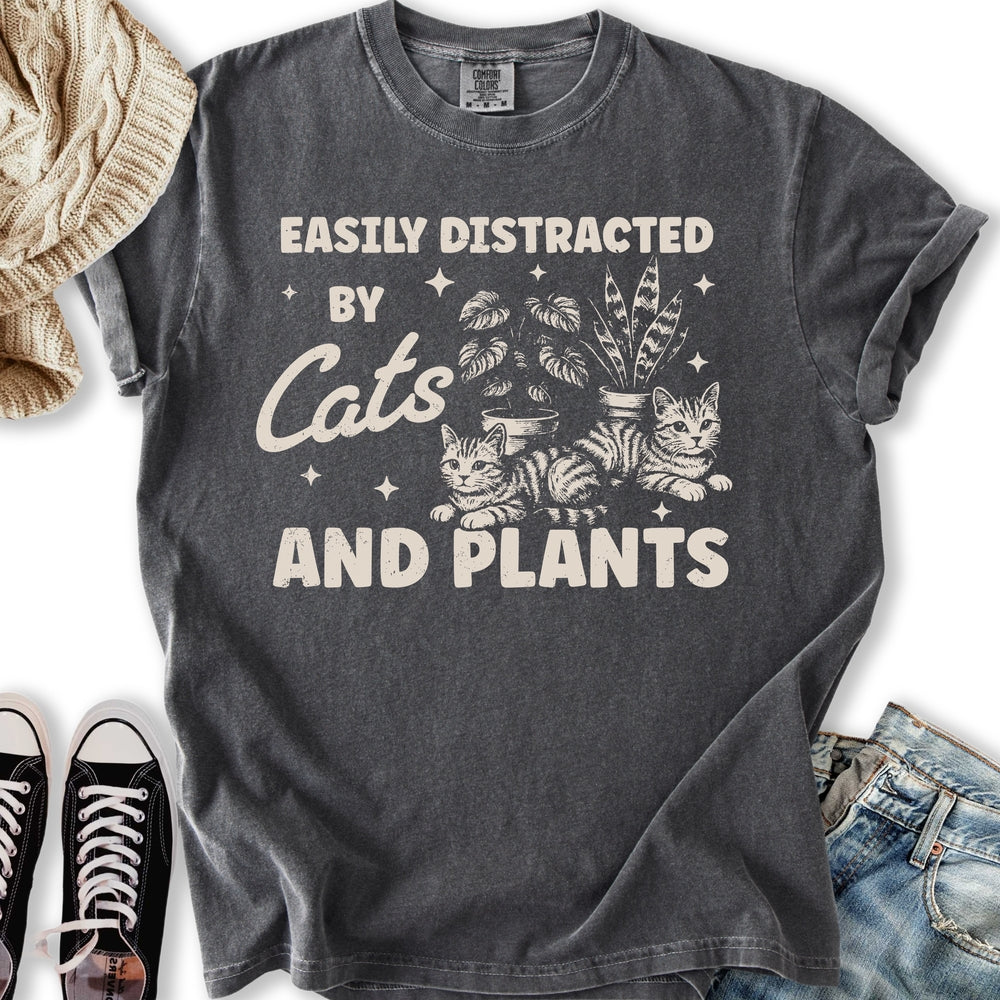 Cats and Plants T-shirt