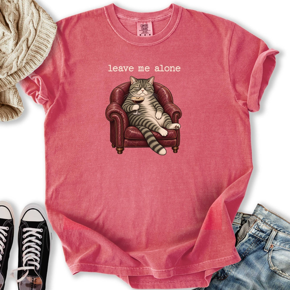 Grumpy Tabby Cat Relaxed Tee