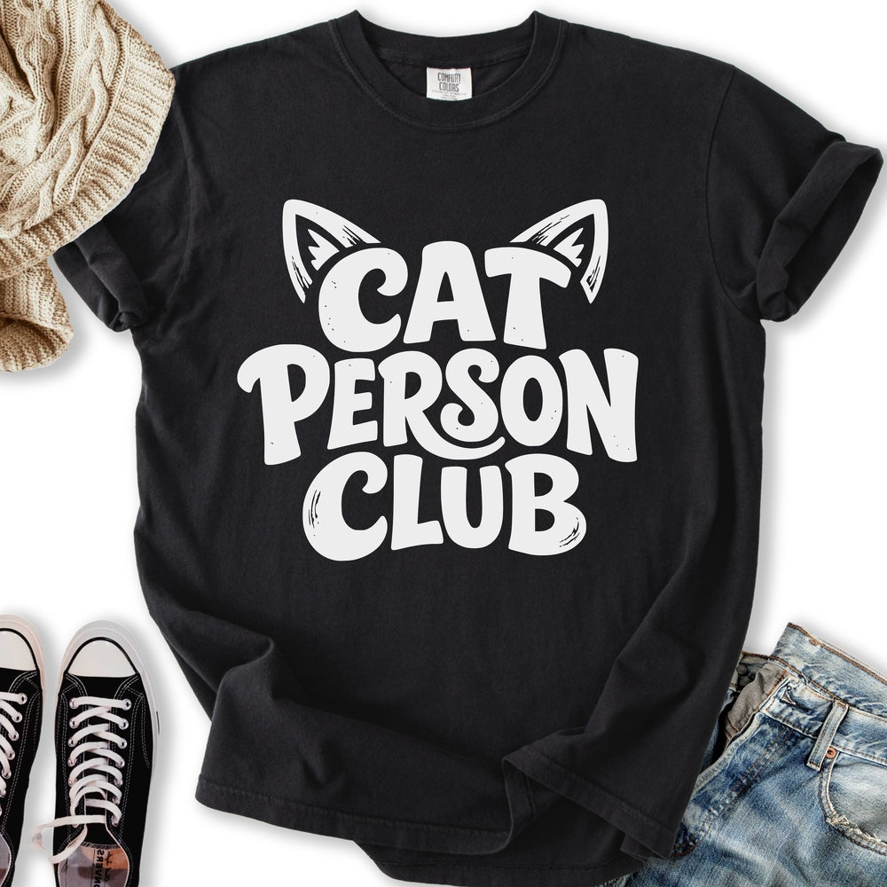 Cat Person Club T-Shirt