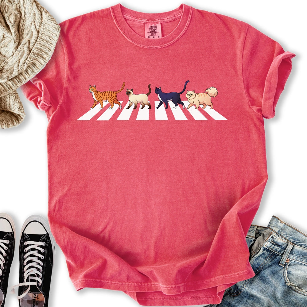 Abbey Road Cats T-Shirt