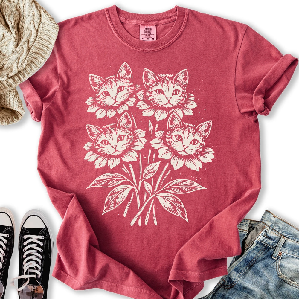 Cat Bouquet T-Shirt