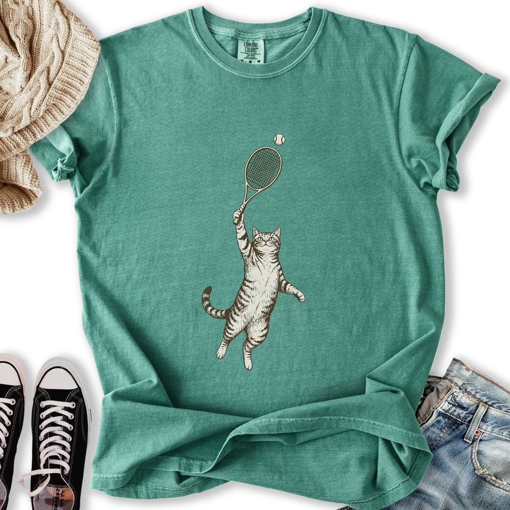 Tennis Cat T-Shirt