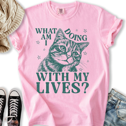 Nine Lives Cat T-shirt