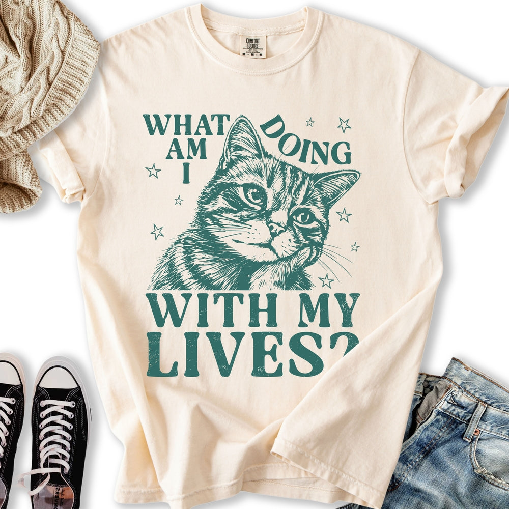 Nine Lives Cat T-shirt