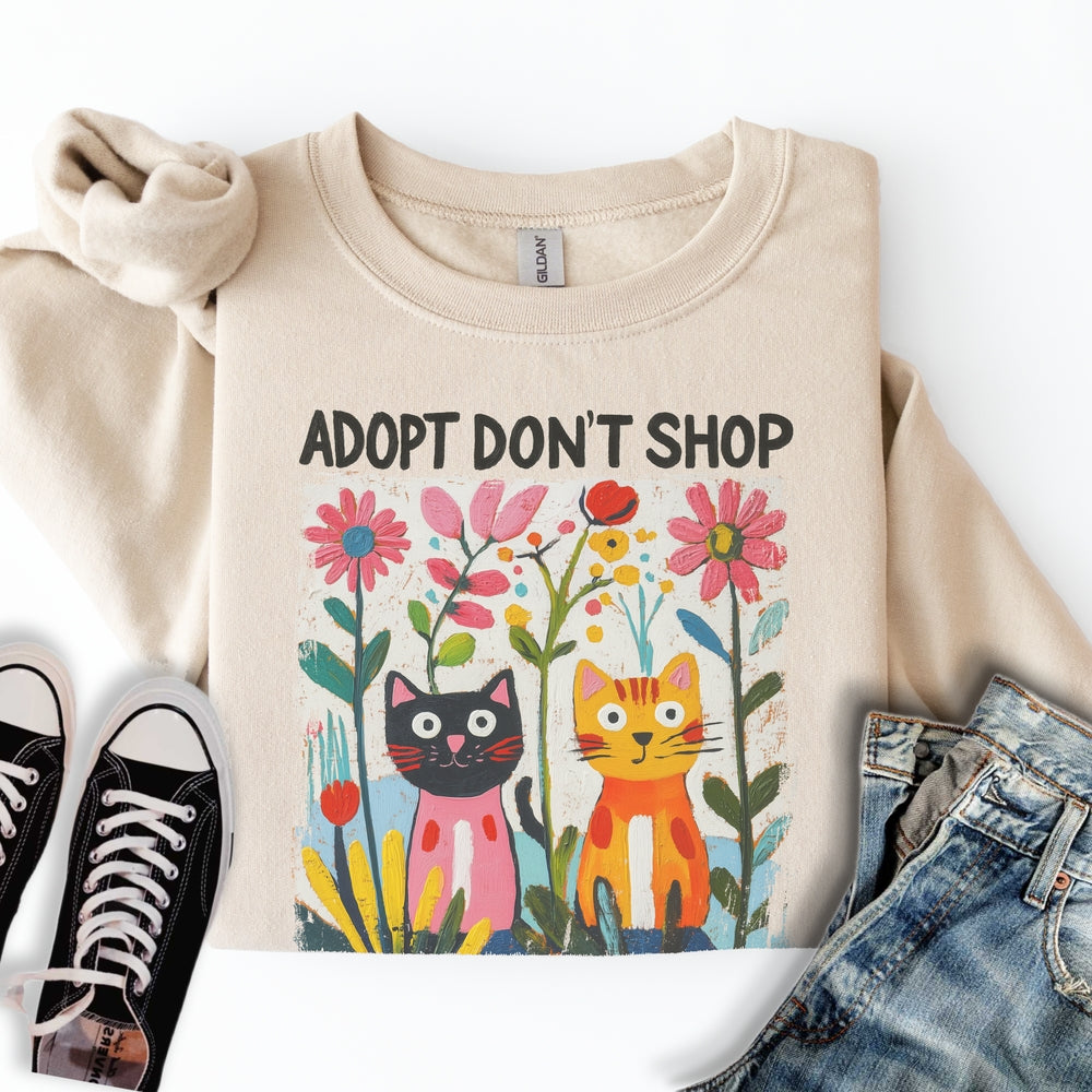 Adopt Dont Shop Sweatshirt