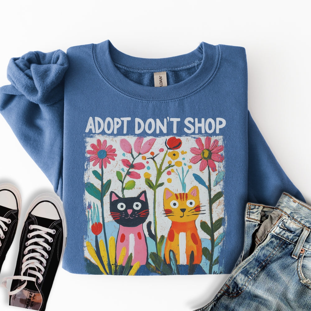 Adopt Dont Shop Sweatshirt