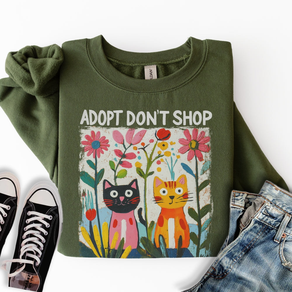 Adopt Dont Shop Sweatshirt