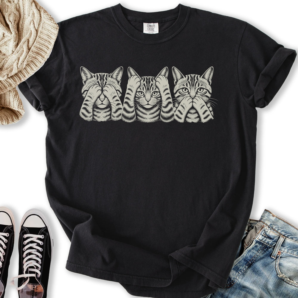 No Evil Cats T-Shirt