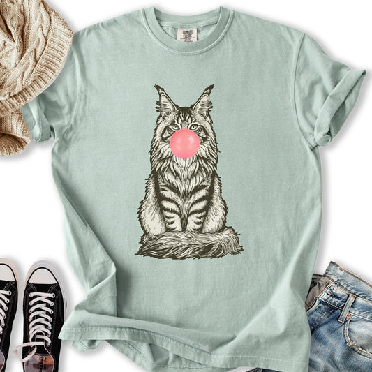 Maine Coon Bubblegum T-Shirt