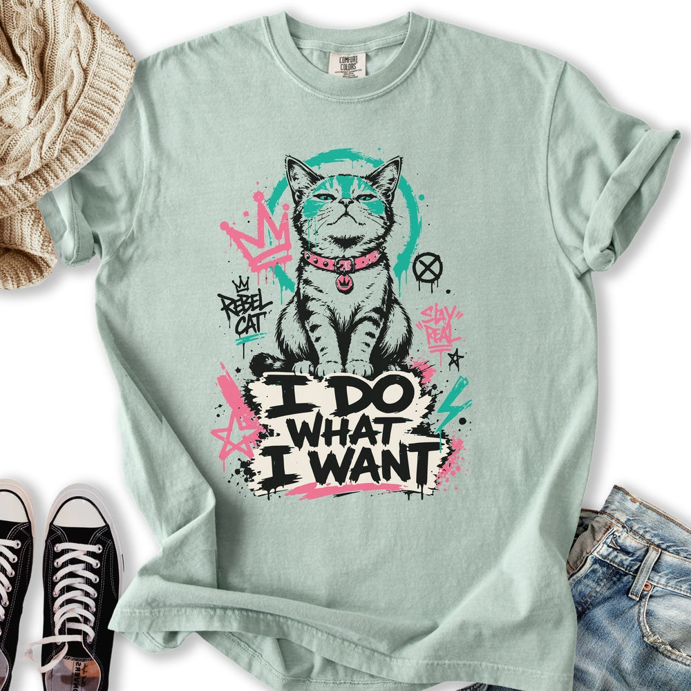 Streetart Cat T-Shirt