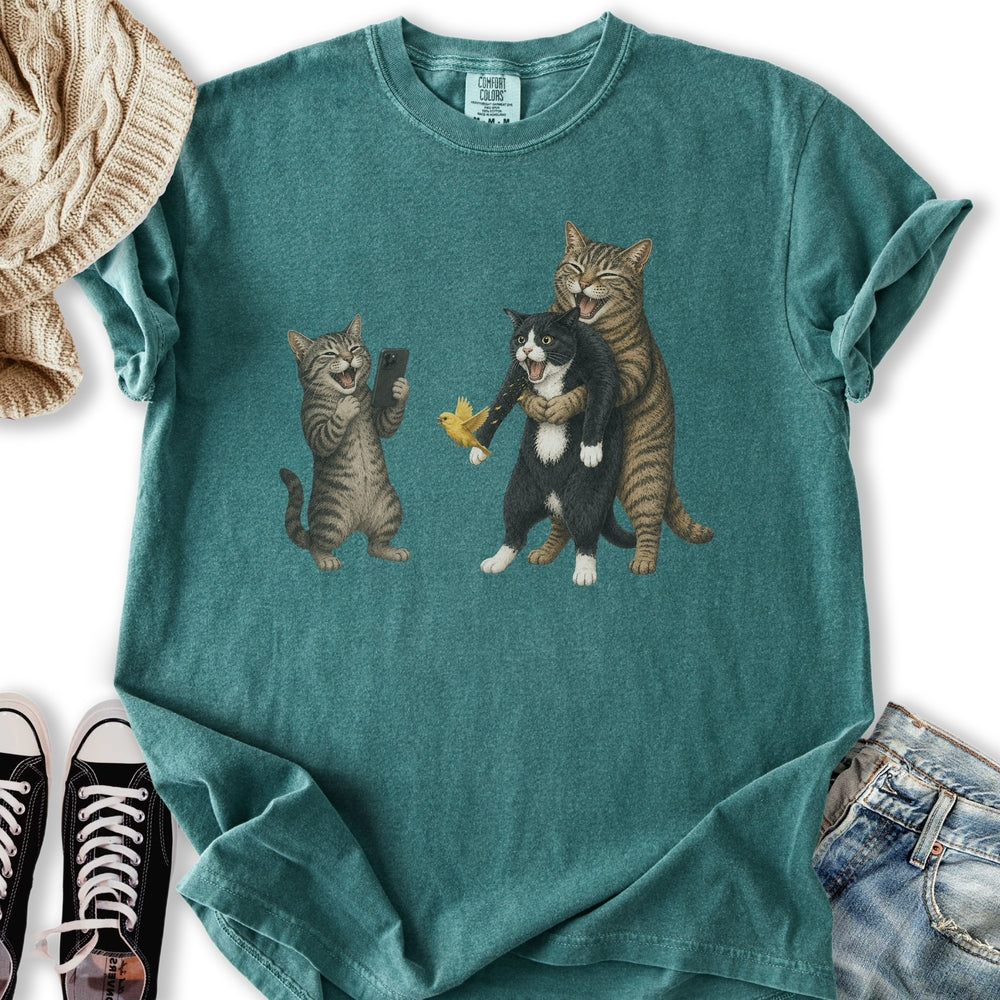 Cat Heimlich Prank T-Shirt