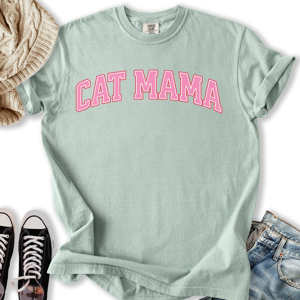 Pink Cat Mama T-Shirt