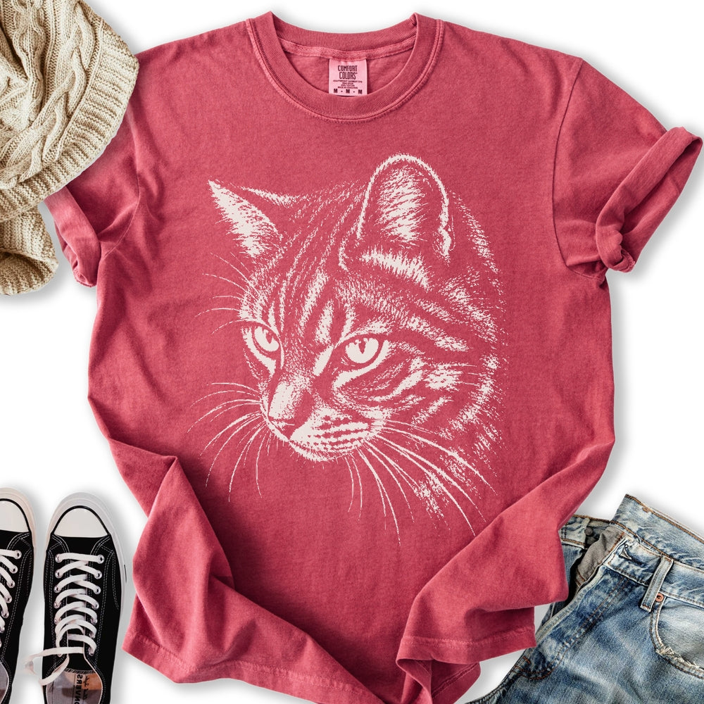 Tabby Stare Relaxed Tee