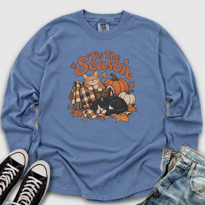 Tis The Season Cats Long Sleeve Tee