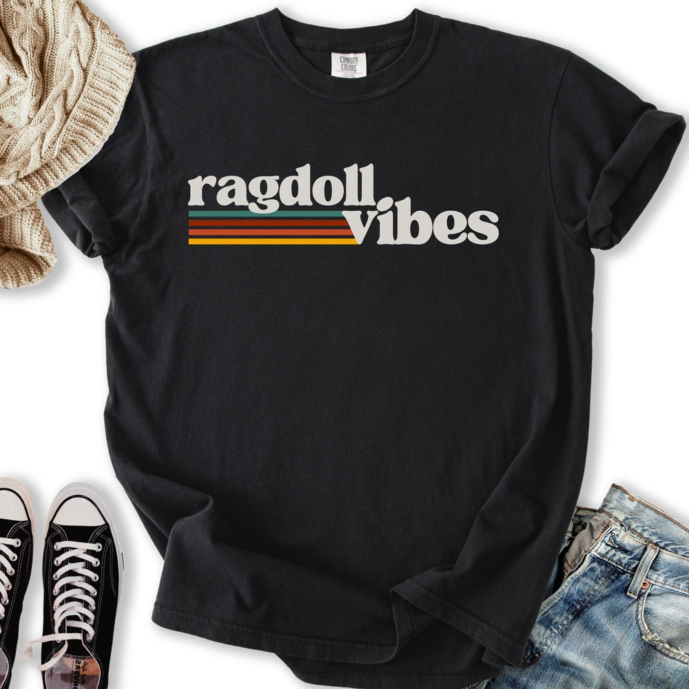 Retro Ragdoll Vibes T-Shirt