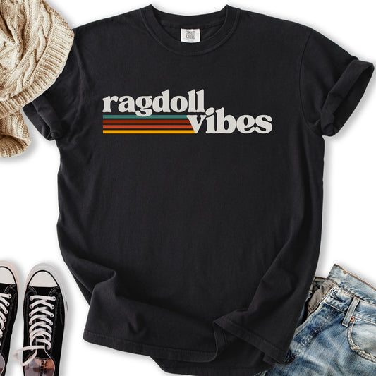 Retro Ragdoll Vibes T-Shirt