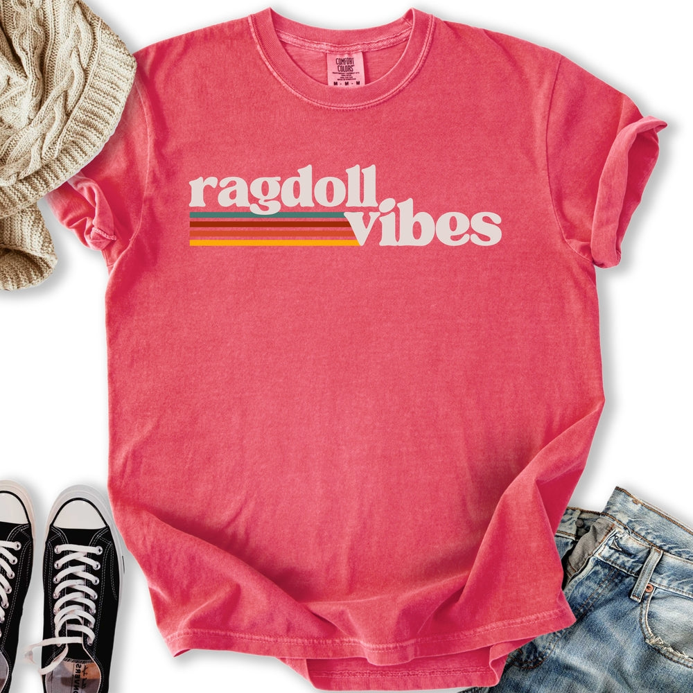 Retro Ragdoll Vibes T-Shirt