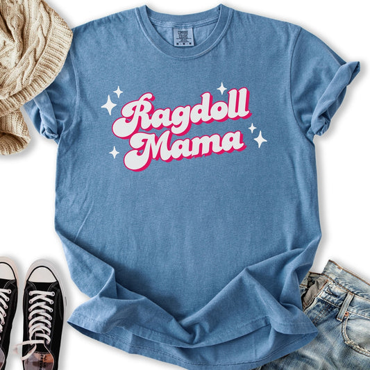 Groovy Ragdoll Mama T-Shirt