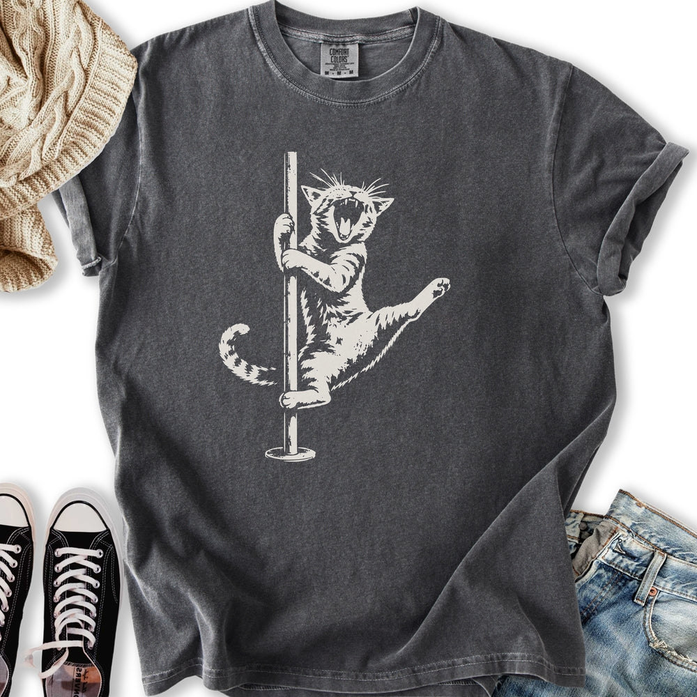 Cat Pole Dancer T-Shirt