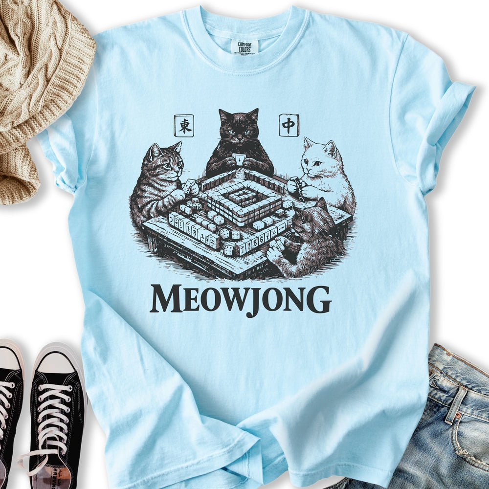 Meowjong Cat T-Shirt