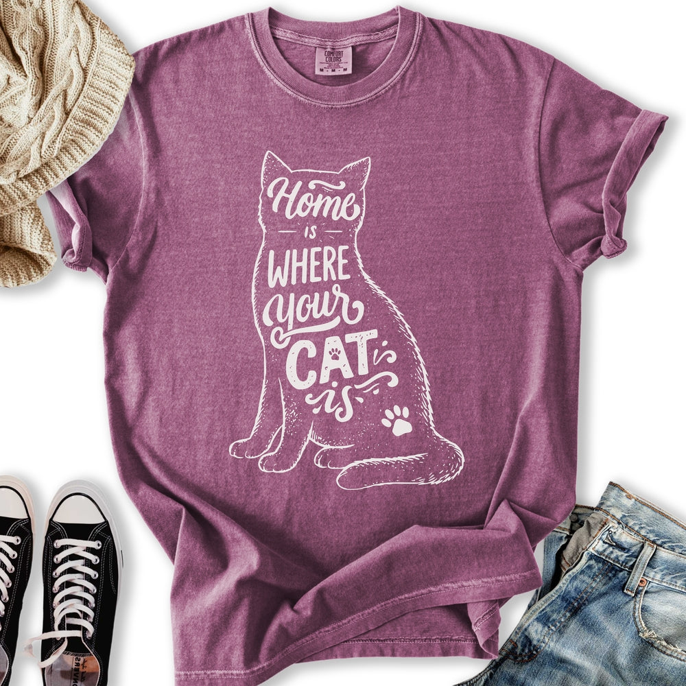 Where Your Cat Is T-Shirt
