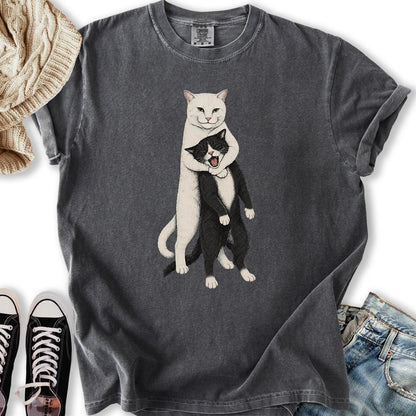 White Cat Headlock T-Shirt