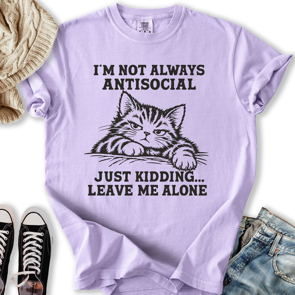 Not Always Antisocial Relaxed Tee