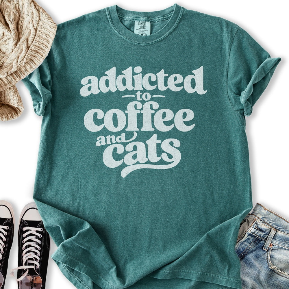Coffee And Cats T-Shirt