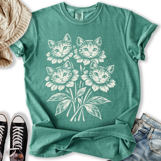 Cat Bouquet T-Shirt