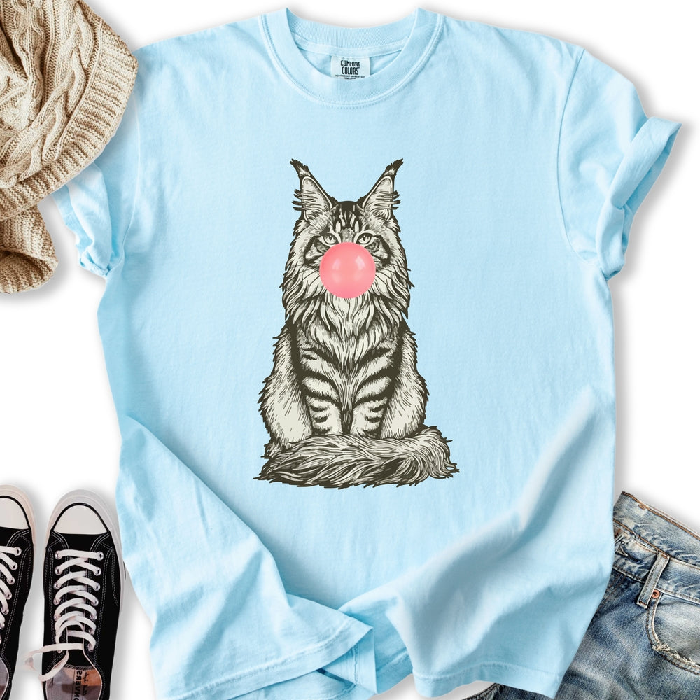 Maine Coon Bubblegum T-Shirt
