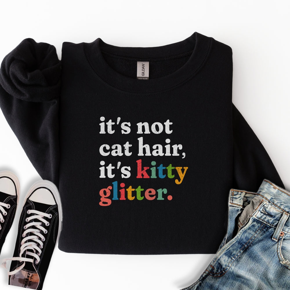 Kitty Glitter Sweatshirt