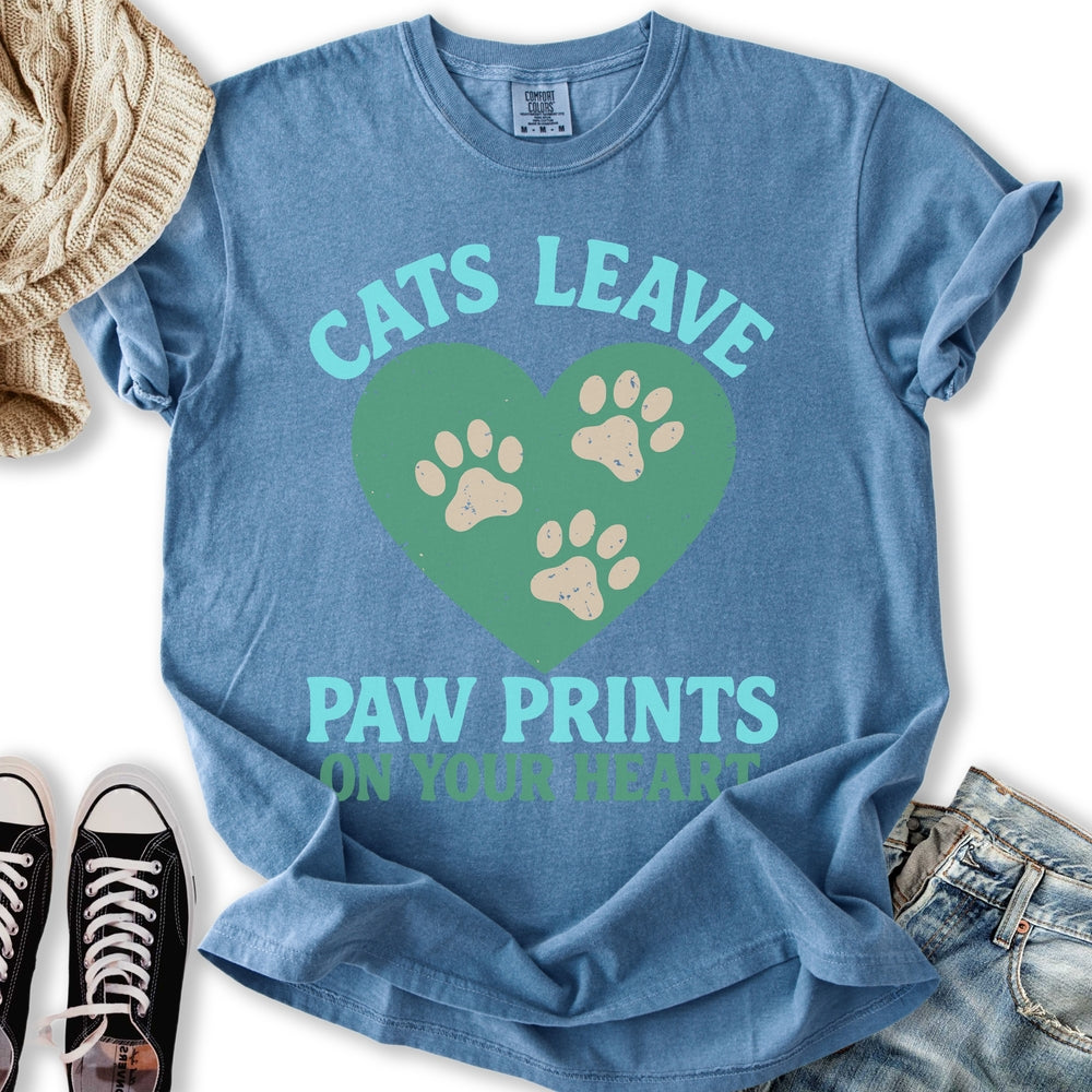 Pawprints On Your Heart T-shirt