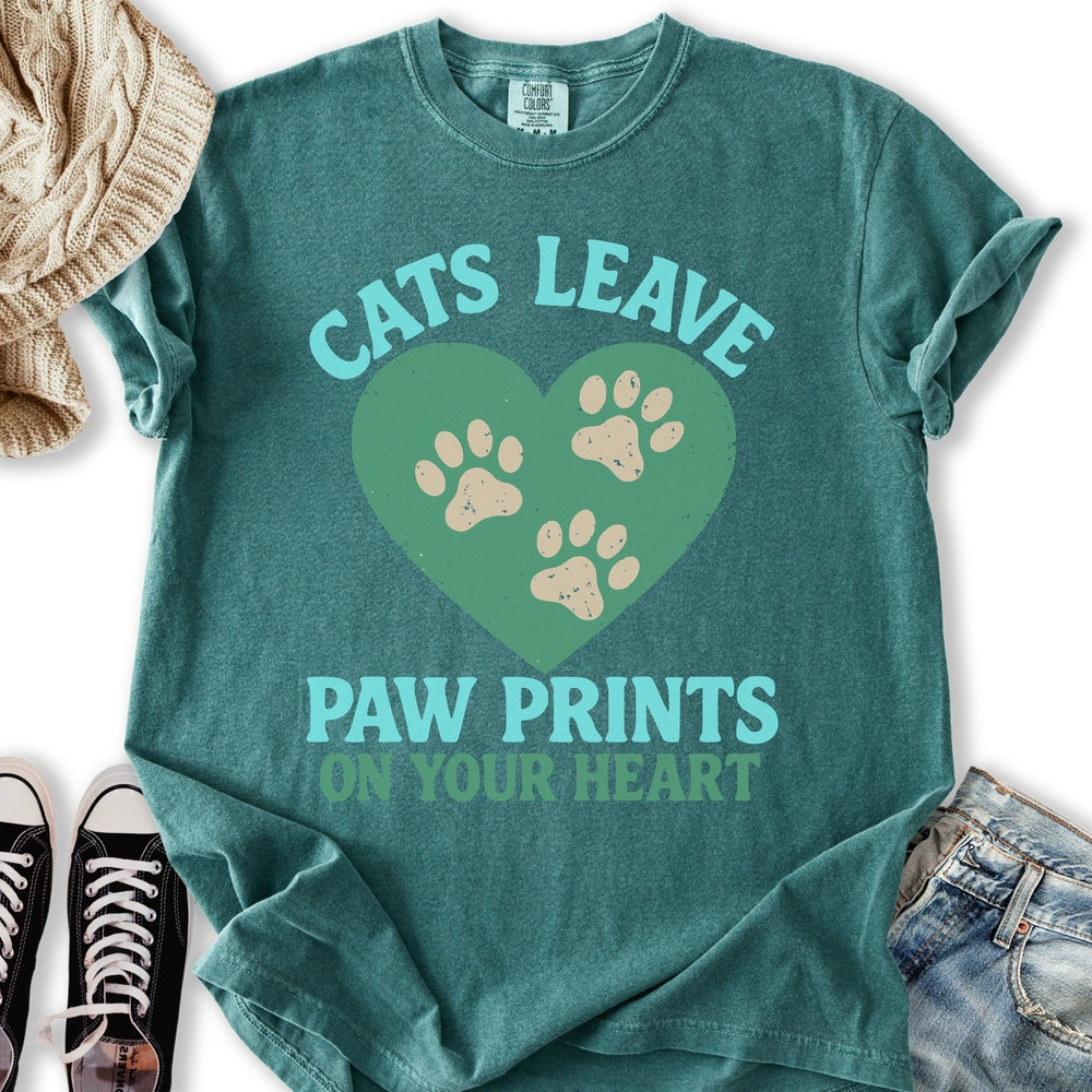 Pawprints On Your Heart T-shirt