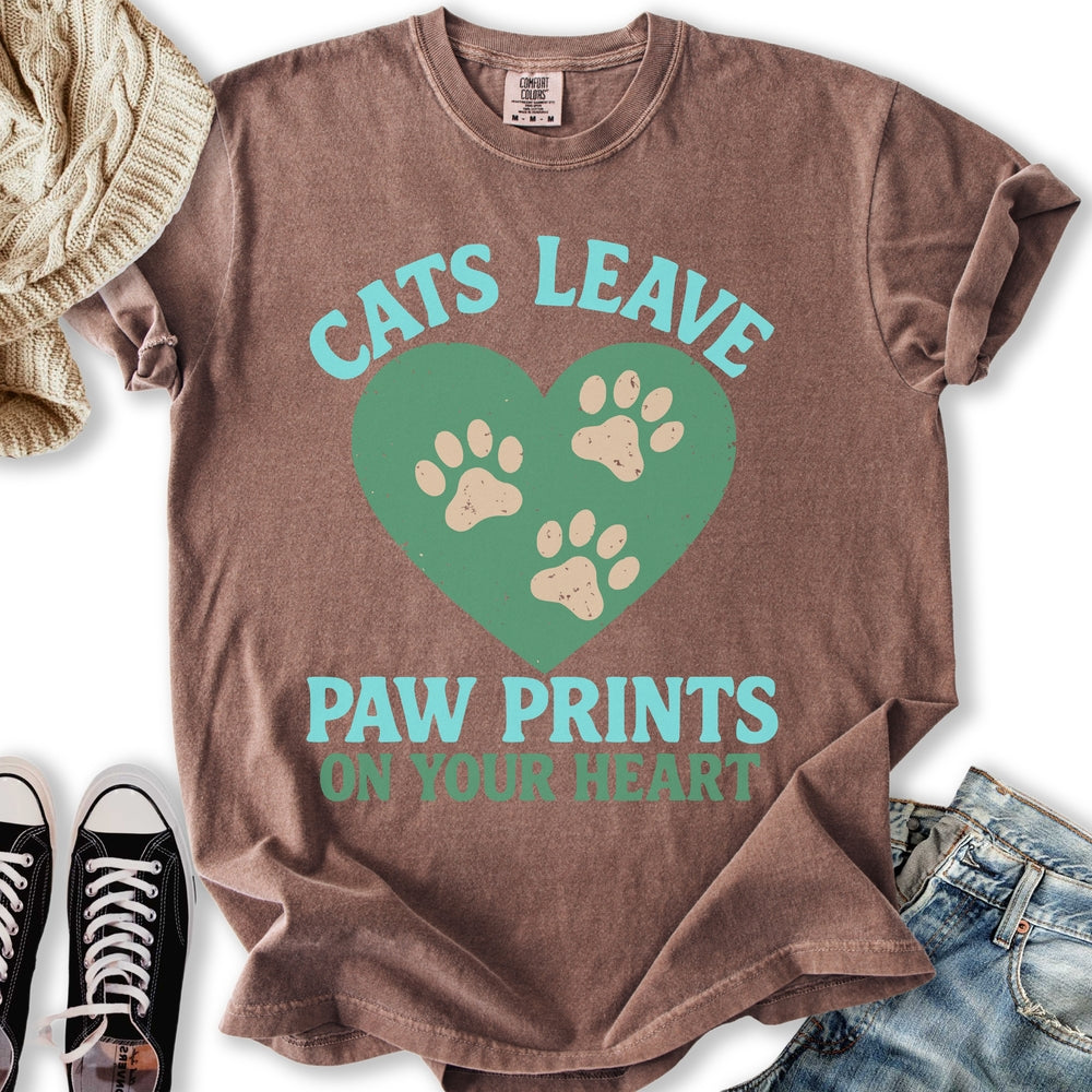 Pawprints On Your Heart T-shirt