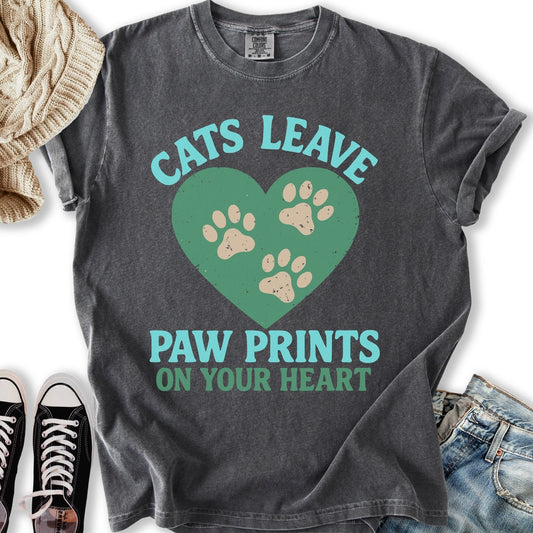 Pawprints On Your Heart T-shirt