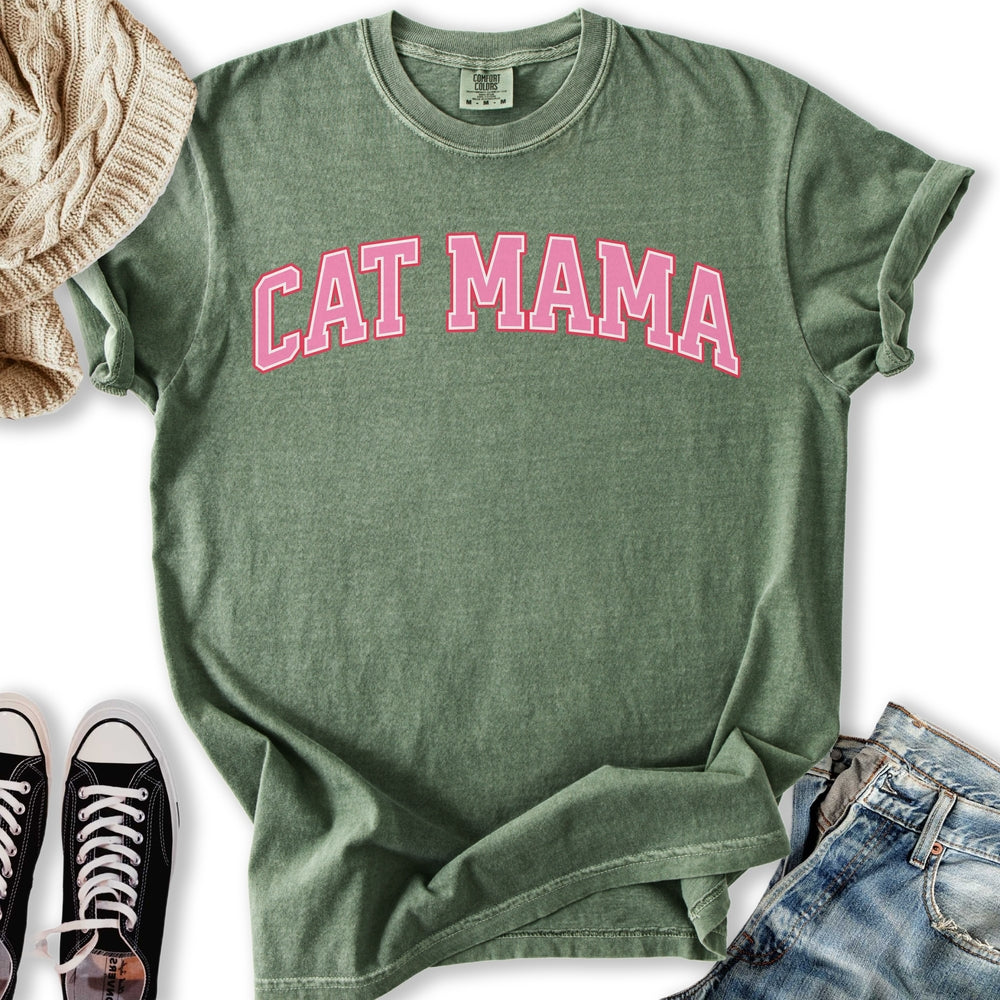 Pink Cat Mama T-Shirt