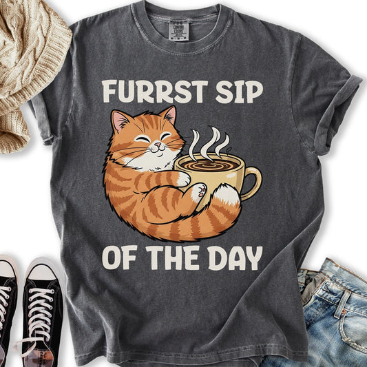 Furrst Sip of the Day T-Shirt