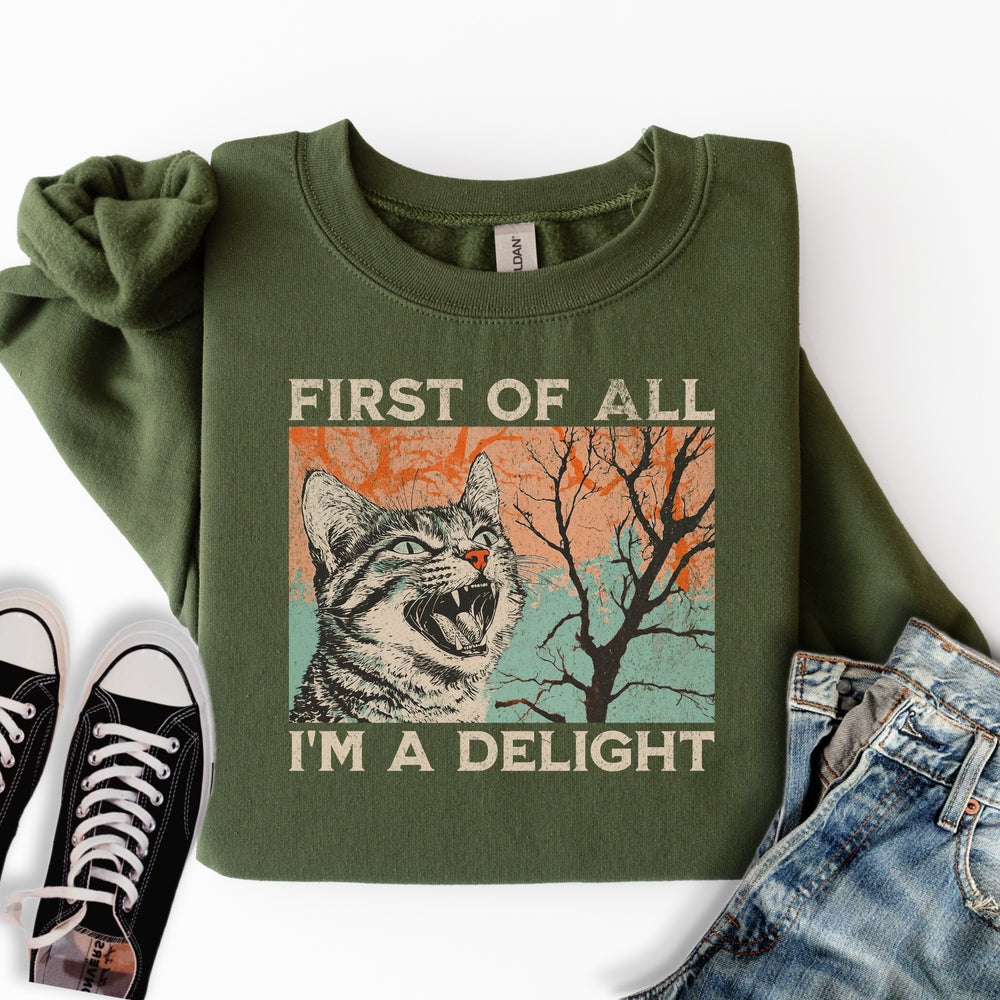 I'm A Delight Sweatshirt