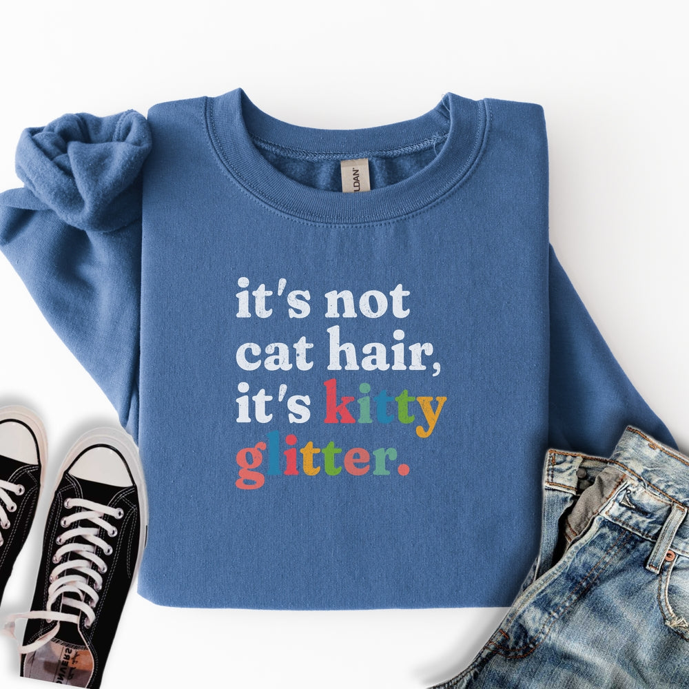 Kitty Glitter Sweatshirt