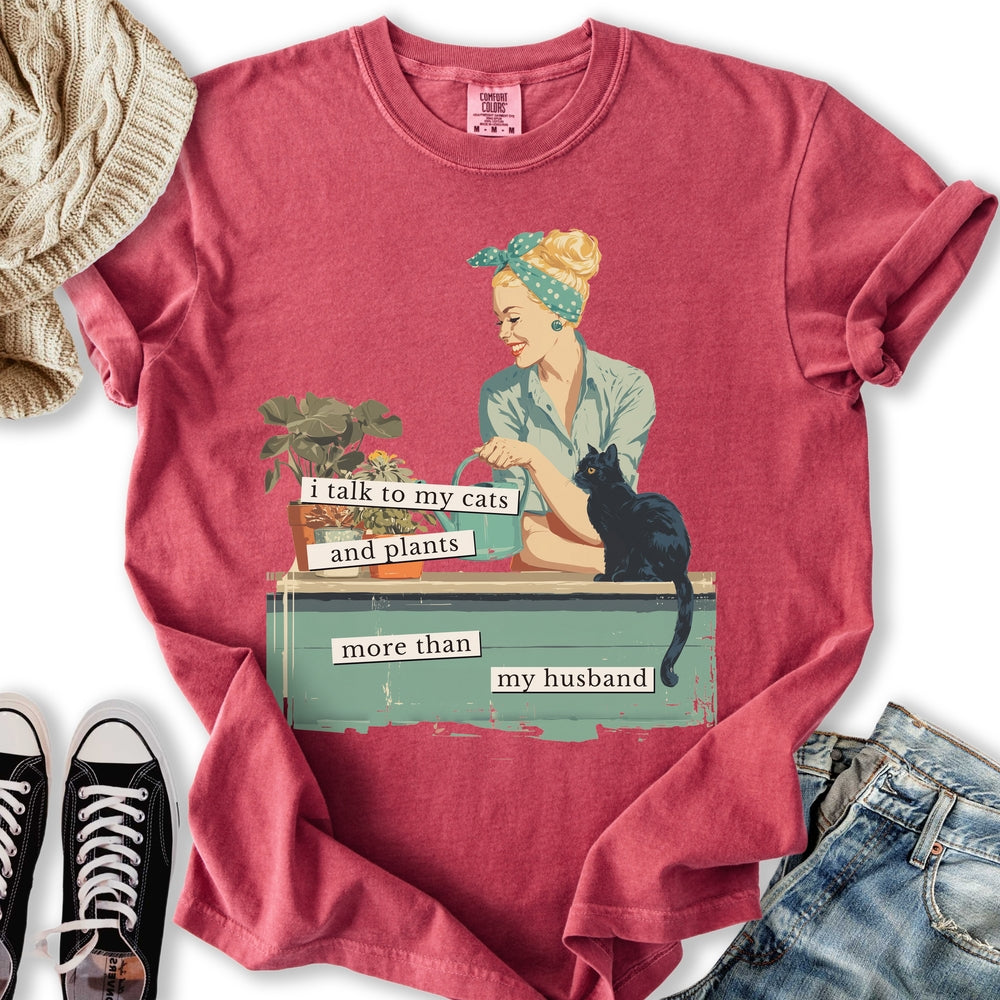 I Talk To My Cats T-Shirt