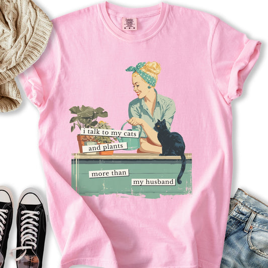 I Talk To My Cats T-Shirt