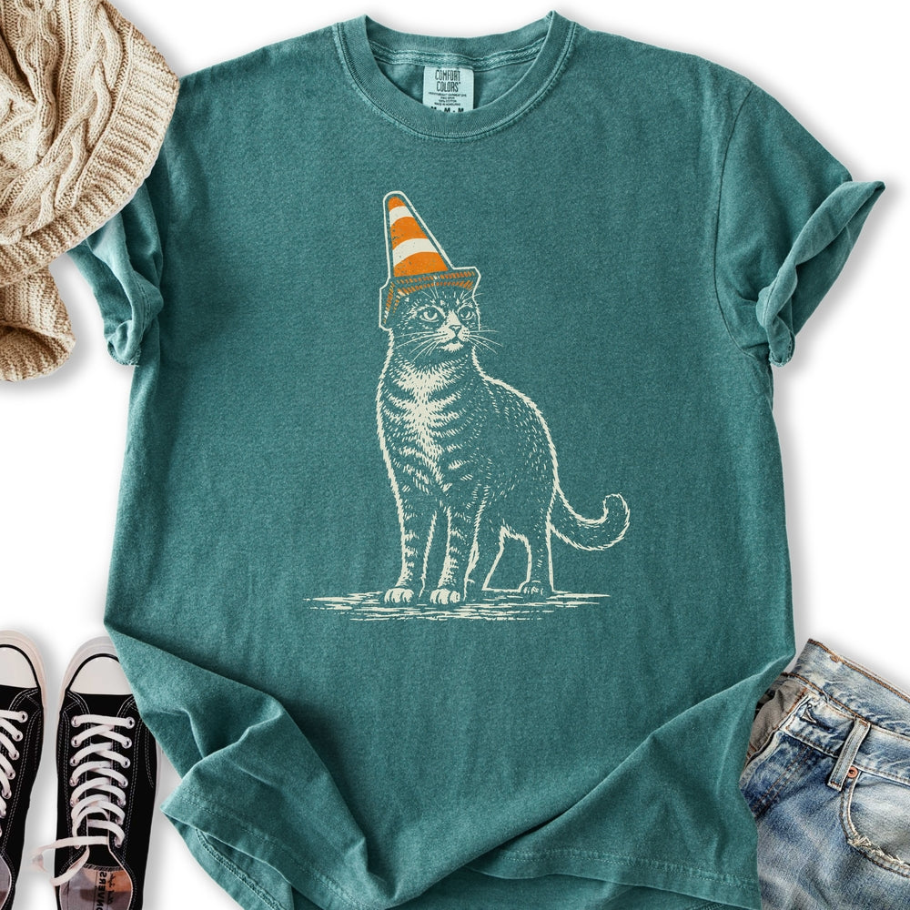 Witches Hat Cat T-Shirt