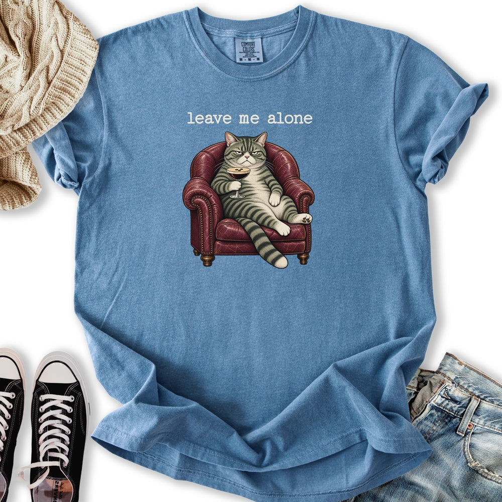 Grumpy Tabby Cat Relaxed Tee