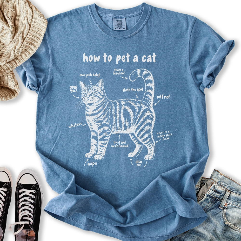 Pet A Cat Relaxed Tee