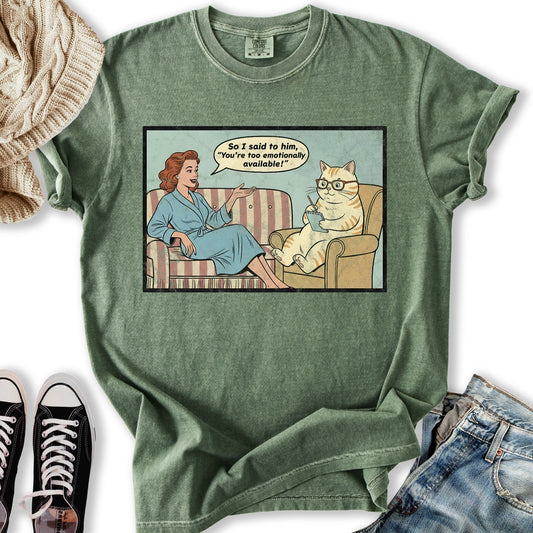 Cat Therapy T-Shirt