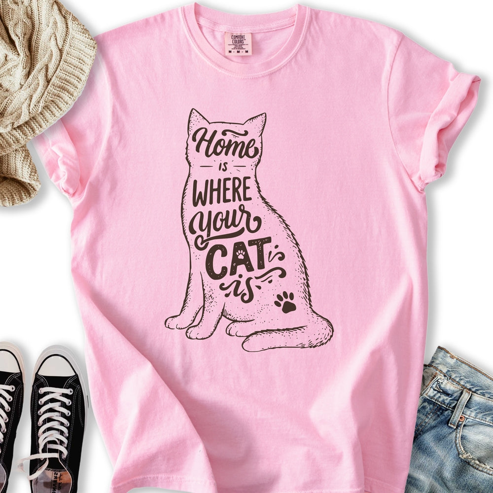 Where Your Cat Is T-Shirt