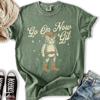 Go On Now Git Cat T-Shirt